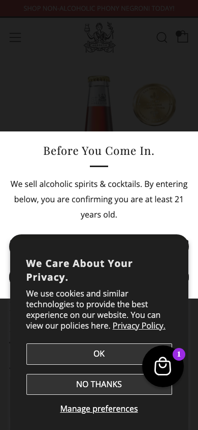 Current St. Agrestis mobile site
