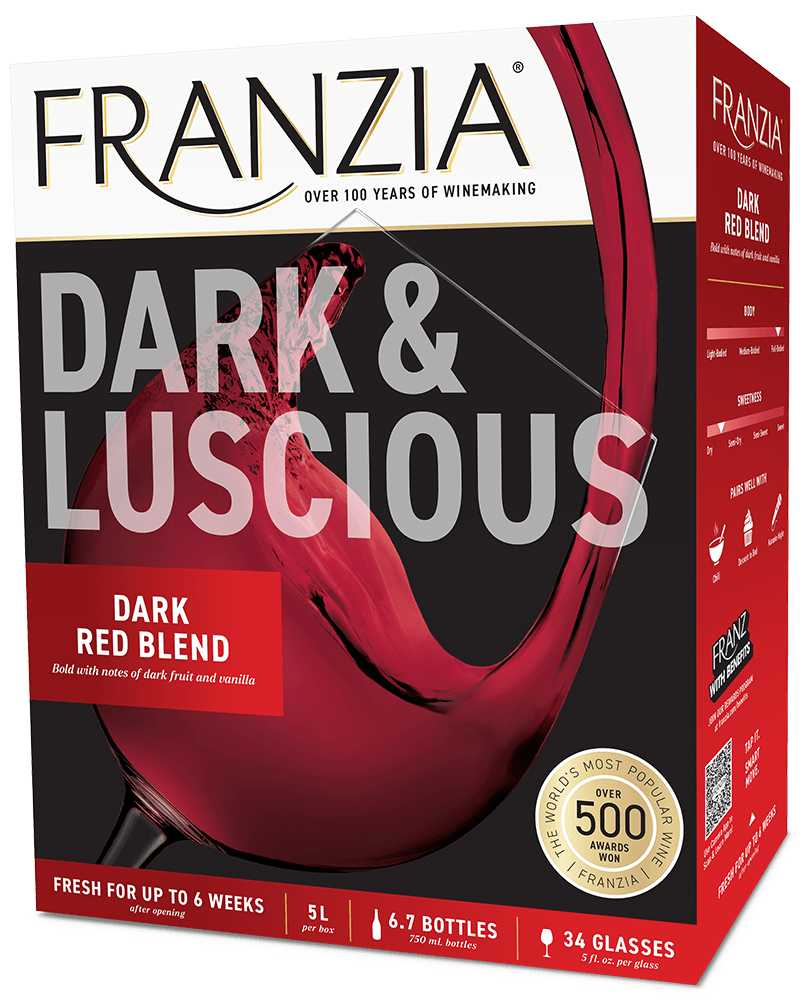 Franzia Dark Red Blend, 5 liter box